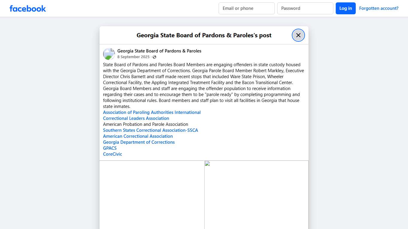 State Board of... - Georgia State Board of Pardons & Paroles | Facebook